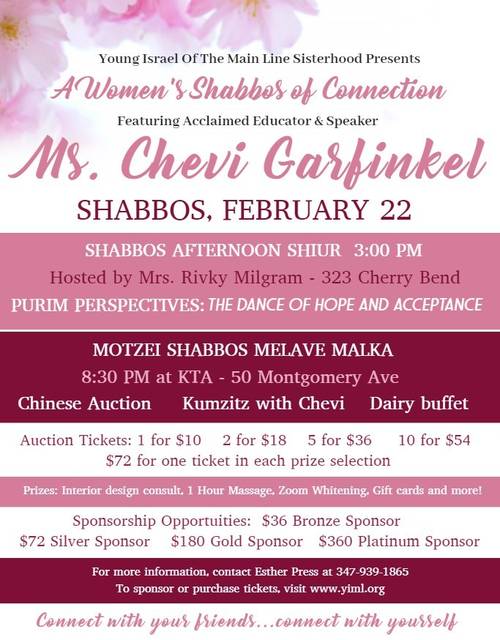 Banner Image for Women's Chinese Auction - Melava Malka 
