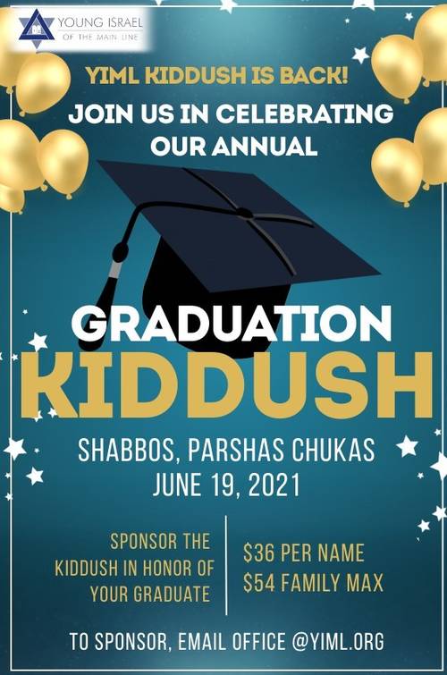 Banner Image for YIML Annual Graduation Kiddush 